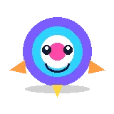 Personaje animado de MathShot